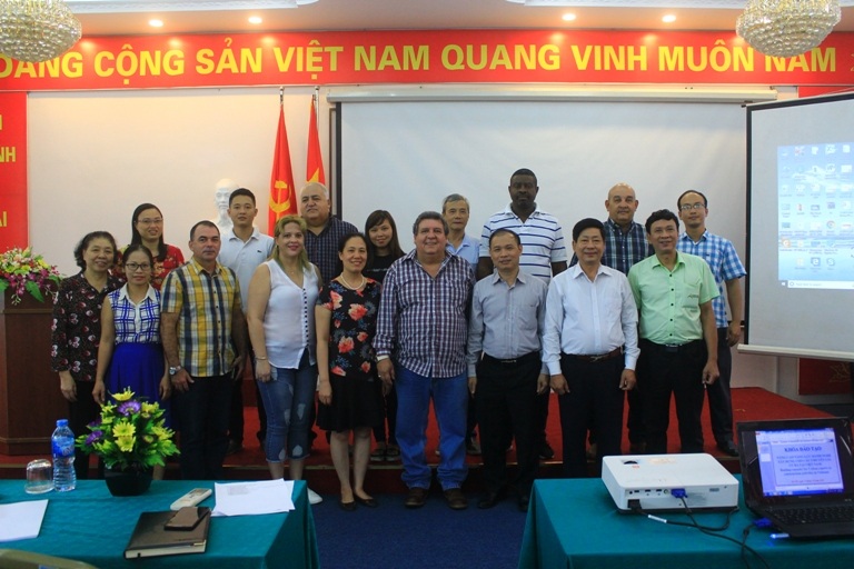 AMC khai giảng khóa đào tạo, bồi dưỡng nâng cao năng lực hành nghề hoạt động xây dựng cho cán bộ Cộng hòa Cu Ba