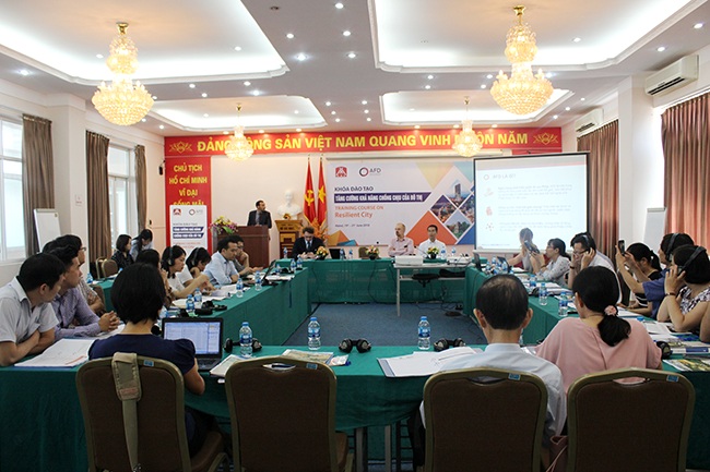 AMC khai giảng khóa đào tạo Tăng cường khả năng chống chịu của đô thị