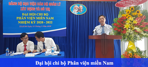 Đại hội các chi bộ trực thuộc Đảng bộ AMC nhiệm kỳ 2020 - 2022