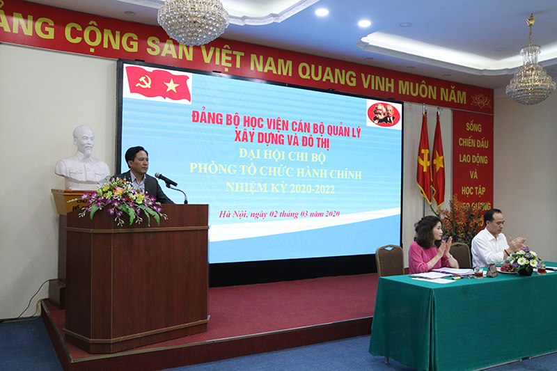 Đại hội các chi bộ trực thuộc Đảng bộ AMC nhiệm kỳ 2020 - 2022