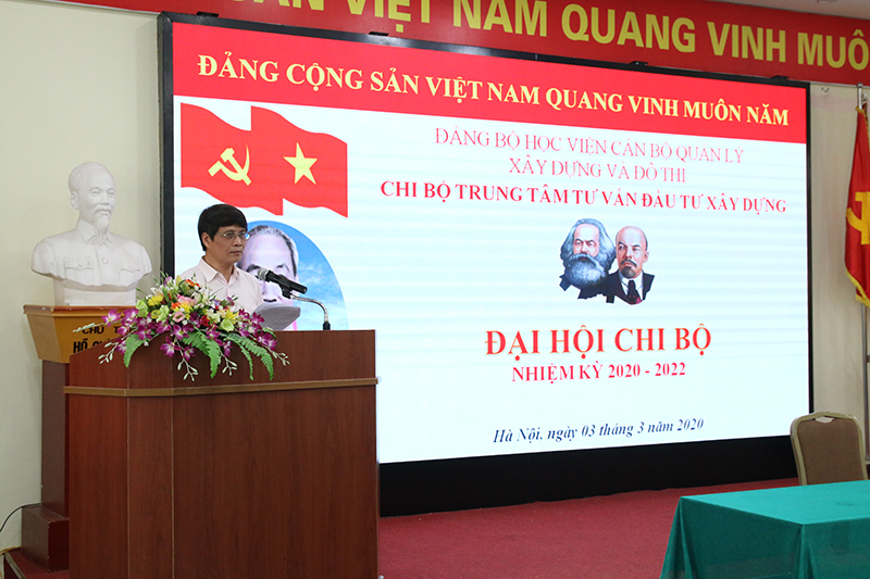Đại hội các chi bộ trực thuộc Đảng bộ AMC nhiệm kỳ 2020 - 2022
