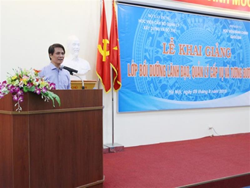 Khai giảng khóa đào tạo, bồi dưỡng kỹ năng lãnh đạo năm 2019