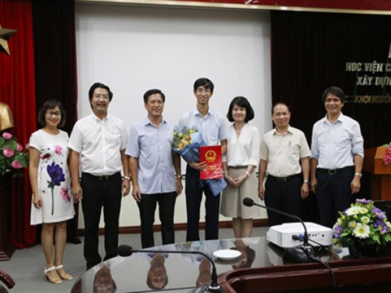 Lễ công bố Quyết định bổ nhiệm Phó Giám đốc Học viện