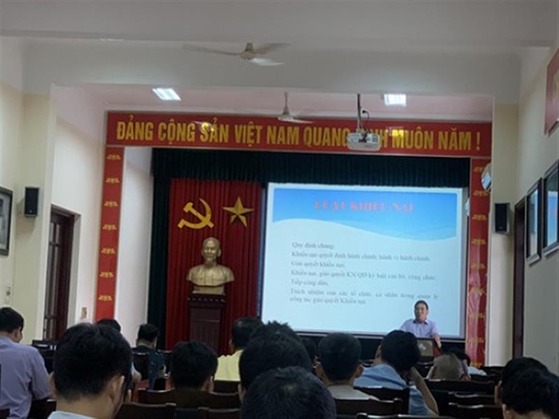 AMC tập huấn công tác thanh kiểm tra, giải quyết khiếu nại, tố cáo và giải pháp nâng cao năng xuất chất lượng tại Công ty Xi măng Vicem Hải Phòng
